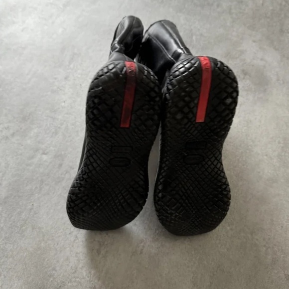 Prada 1999 Runway Mid-Calf Leather Boots - Picture 5 of 9